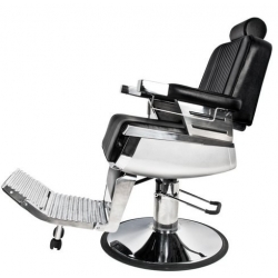 GABBIANO FOTEL BARBERSKI ROYAL CZARNY